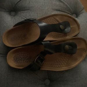 Bio Step sandals (made in Spain) leather